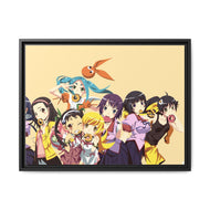 Owarimonogatari Canvas Framed Art Print