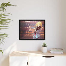 Load image into Gallery viewer, Kaori Miyazono Canvas Framed Art Print
