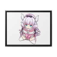 Anime Miss Kobayashi's Dragon Maid Canvas Framed Art Print