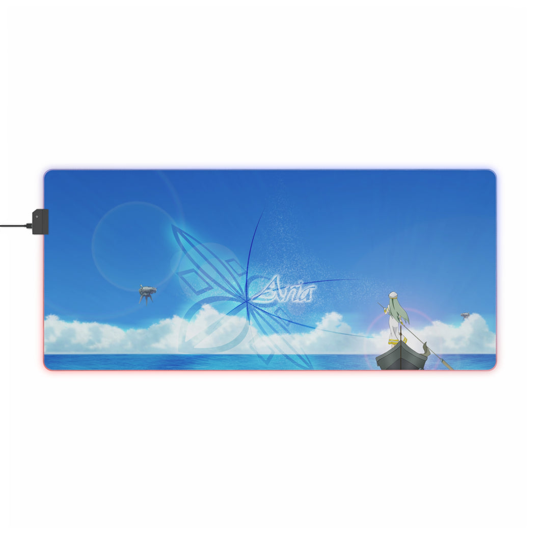 Anime Aria RGB LED Mouse Pad (Desk Mat)