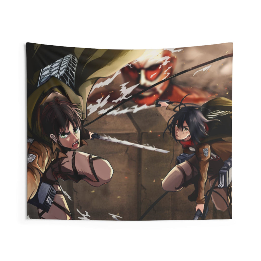 Anime Attack On Titan Indoor Wall Tapestry