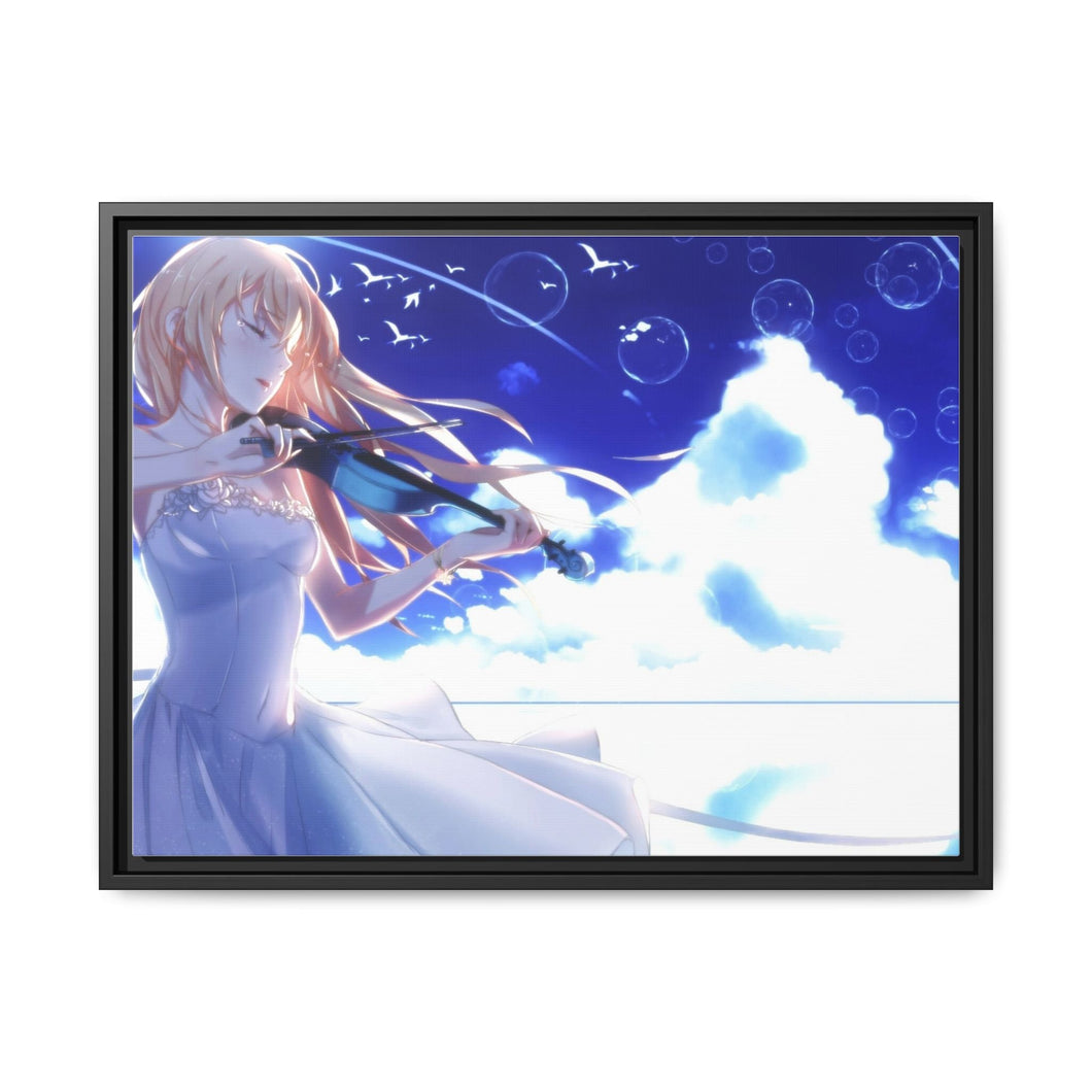 Anime Your Lie in April Canvas Framed Art Print
