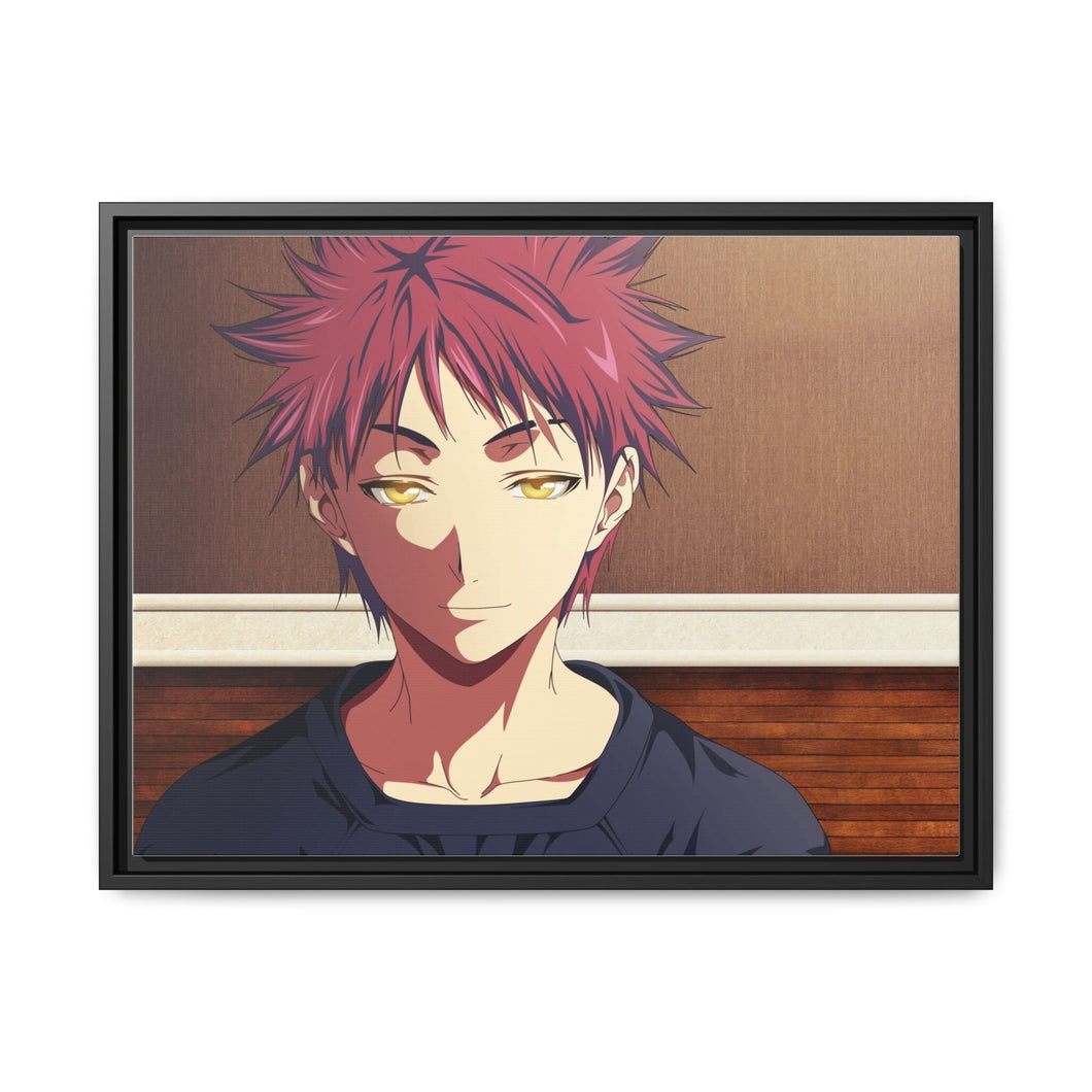 Food Wars: Shokugeki no Soma Canvas Framed Art Print
