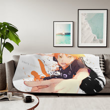 Load image into Gallery viewer, Hinata Shōyō Sherpa Blanket
