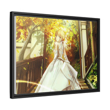 Load image into Gallery viewer, Fate/Zero Saber Canvas Framed Art Print
