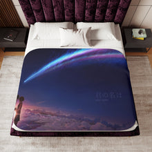 Load image into Gallery viewer, Anime Your Name. Sherpa Blanket
