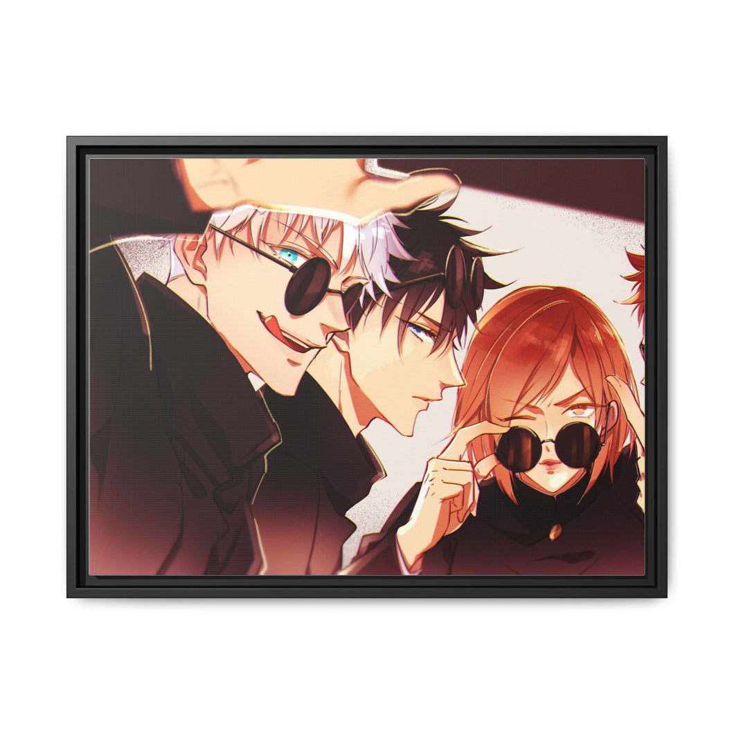 Jujutsu Kaisen Canvas Framed Art Print