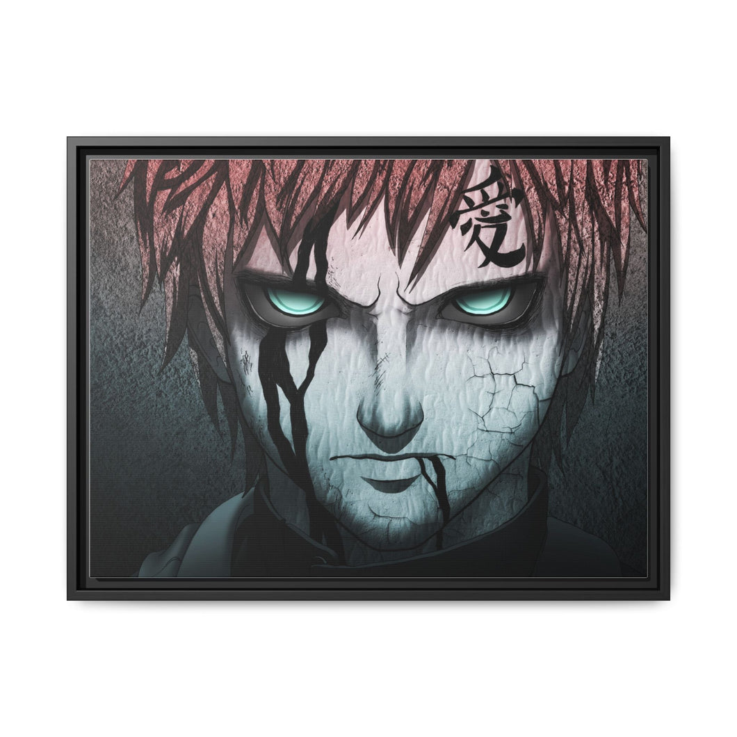 Gaara Canvas Framed Art Print