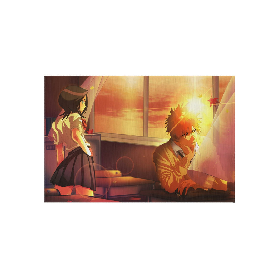 Bleach Ichigo Kurosaki, Rukia Kuchiki Rug