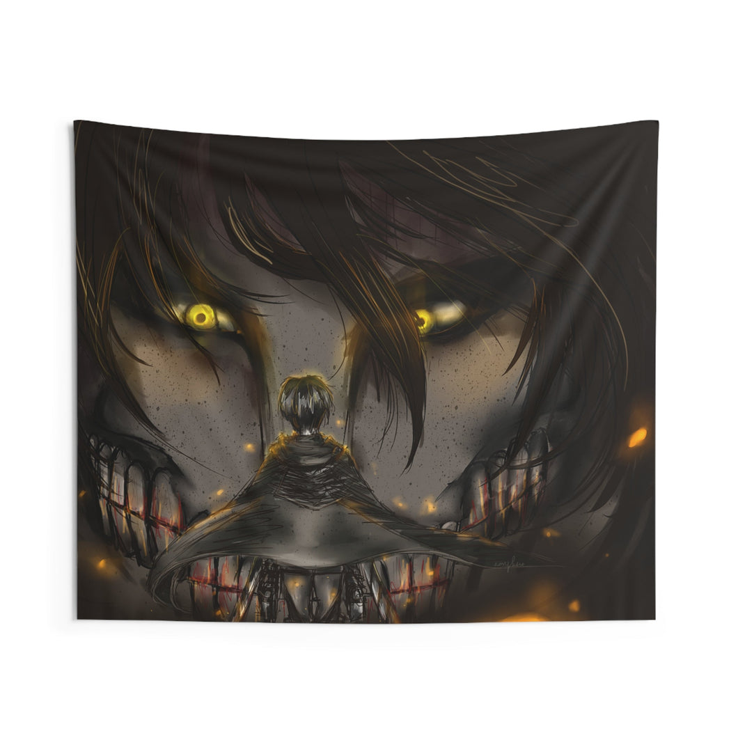 Anime Attack On Titan Indoor Wall Tapestry