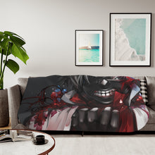 Load image into Gallery viewer, Tokyo Ghoul Ken Kaneki Sherpa Blanket

