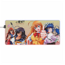 Load image into Gallery viewer, Ikki Tousen RGB LED Mouse Pad (Desk Mat)
