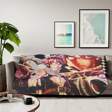 Load image into Gallery viewer, Anime Fairy Tail Sherpa Blanket
