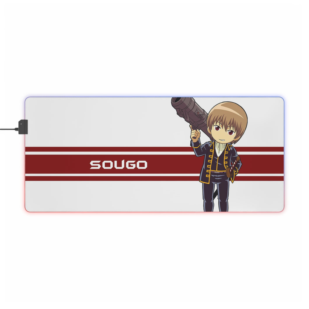 Anime Gintama RGB LED Mouse Pad (Desk Mat)