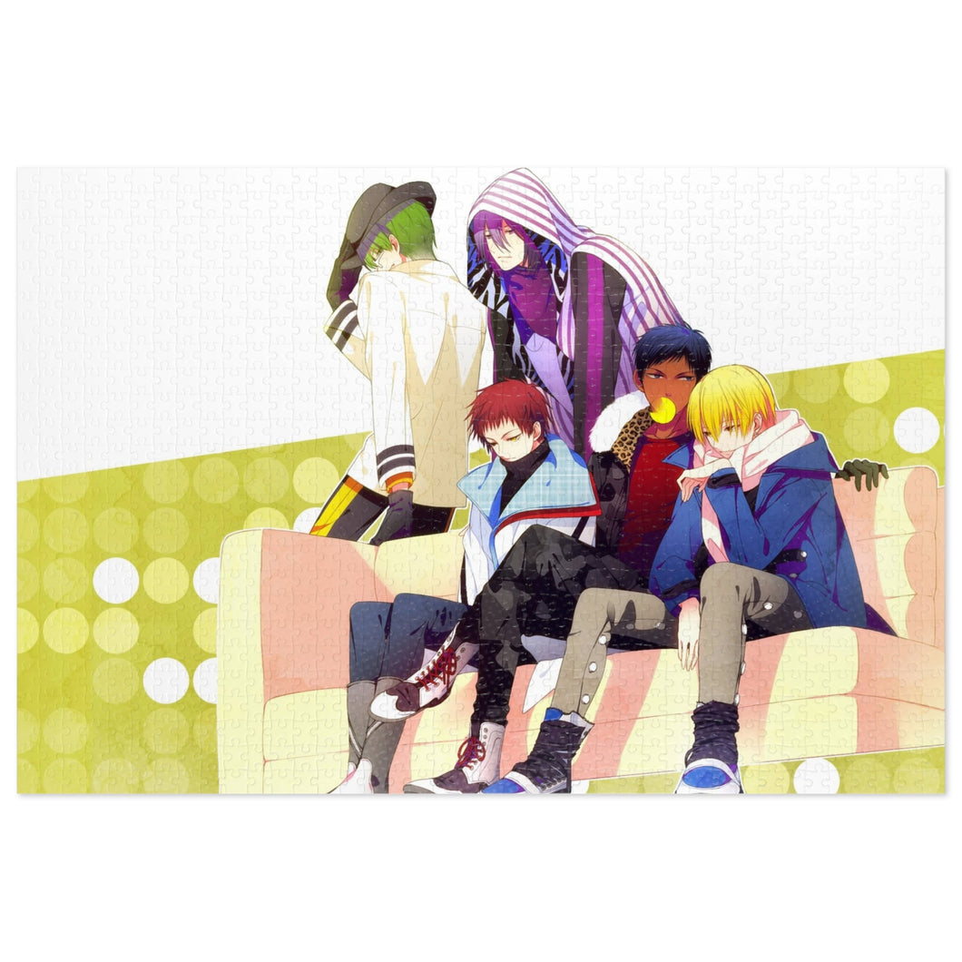 Kuroko's Basketball Daiki Aomine, Atsushi Murasakibara Jigsaw Puzzle
