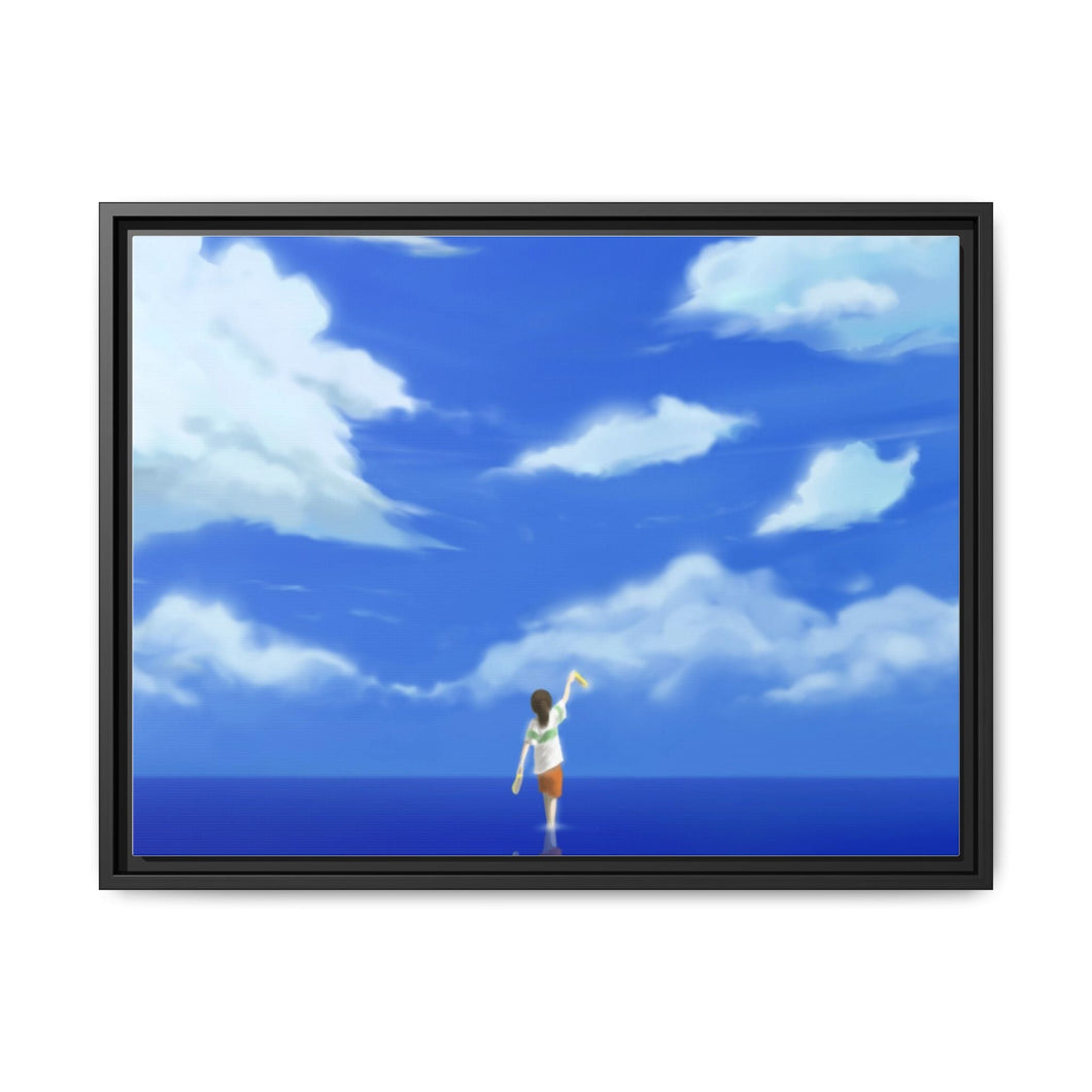 Anime Spirited Away Canvas Framed Art Print