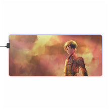 Load image into Gallery viewer, Shingeki no Kyojin - Eren Jäger RGB LED Mouse Pad (Desk Mat)
