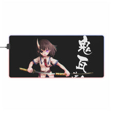 Load image into Gallery viewer, Anime Armed Girl's Machiavellism RGB LED Mouse Pad (Desk Mat)
