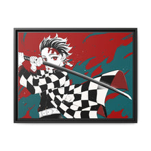 Load image into Gallery viewer, Anime Demon Slayer: Kimetsu no Yaiba Canvas Framed Art Print

