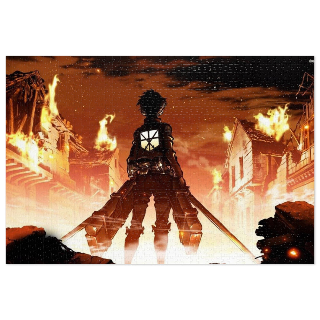 Anime Attack On Titan Jigsaw Puzzle