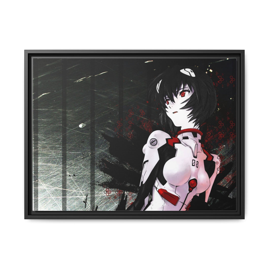 Anime Neon Genesis Evangelion Canvas Framed Art Print