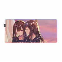 Load image into Gallery viewer, Anime Couple RGB LED Mouse Pad (Desk Mat)
