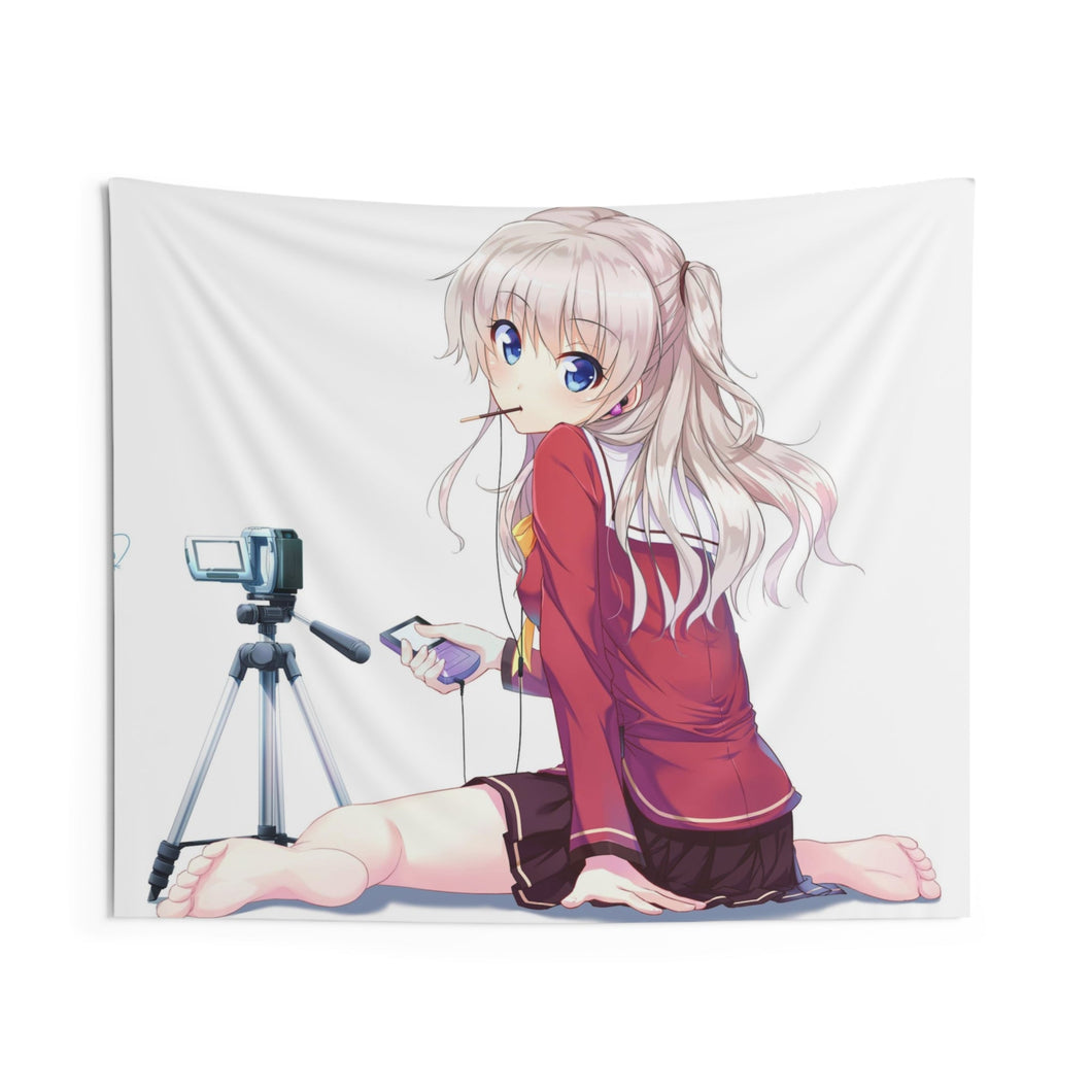 Nao Tomori sitting Indoor Wall Tapestry