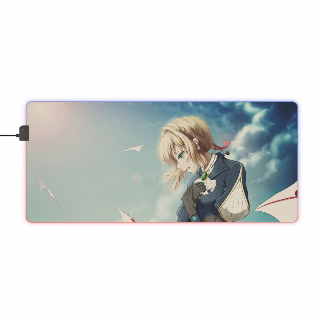 Violet Evergarden RGB LED Mouse Pad (Desk Mat)