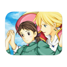 Load image into Gallery viewer, Anime Howl&#39;s Moving Castle Sherpa Blanket
