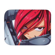 Load image into Gallery viewer, Fairy Tail Erza Scarlet Sherpa Blanket
