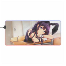 Load image into Gallery viewer, Rascal Does Not Dream Of Bunny Girl Senpai RGB LED Mouse Pad (Desk Mat)
