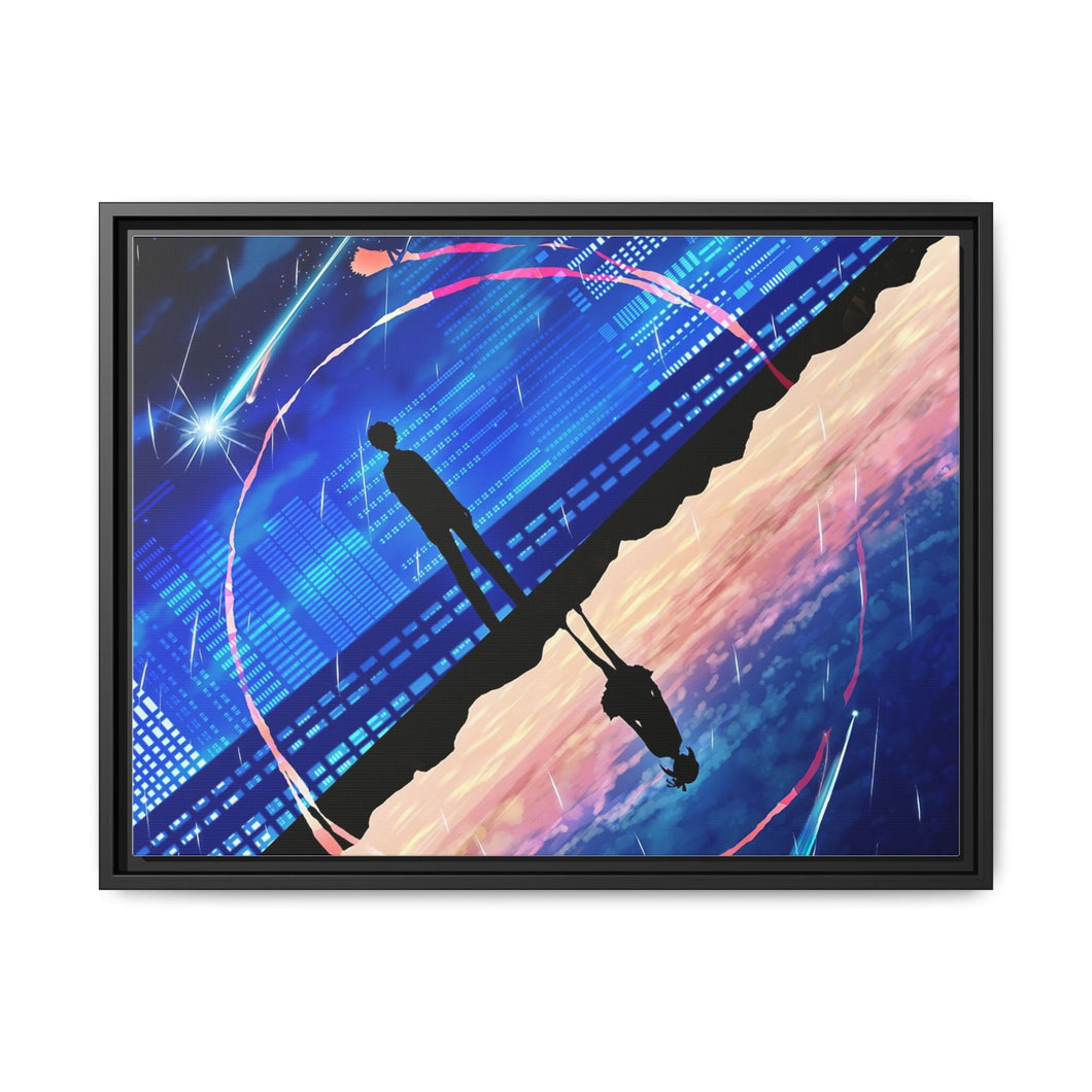 Anime Your Name. Canvas Framed Art Print