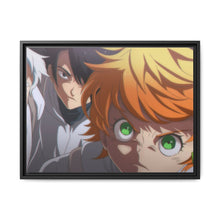 Load image into Gallery viewer, The Promised Neverland Ray, Norman, Emma Canvas Framed Art Print
