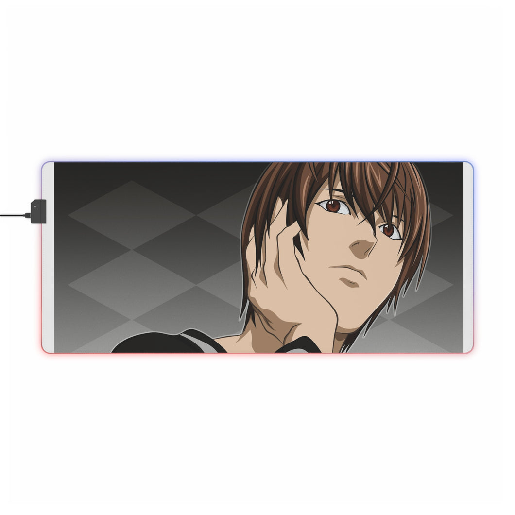 Death Note Light Yagami RGB LED Mouse Pad (Desk Mat)