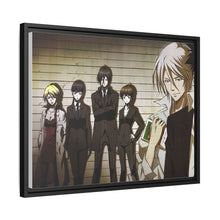 Load image into Gallery viewer, Psycho-Pass Inspecters With the villain Canvas Framed Art Print
