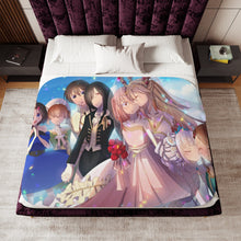 Load image into Gallery viewer, Miss Kobayashi&#39;s Dragon Maid Kanna Kamui, Elma, Fafnir, Kobayashi, Kobayashi San Chi No Maid Dragon Sherpa Blanket
