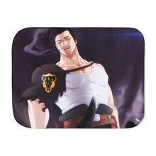 Load image into Gallery viewer, Anime Black Clover Sherpa Blanket
