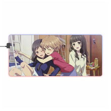 Load image into Gallery viewer, Hanasaku Iroha RGB LED Mouse Pad (Desk Mat)
