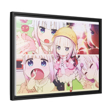Load image into Gallery viewer, Anime Miss Kobayashi&#39;s Dragon Maid Canvas Framed Art Print
