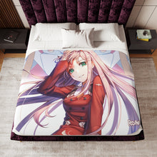 Load image into Gallery viewer, Darling in the FranXX Sherpa Blanket
