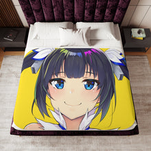 Load image into Gallery viewer, Anime Is It Wrong to Try to Pick Up Girls in a Dungeon? Sherpa Blanket
