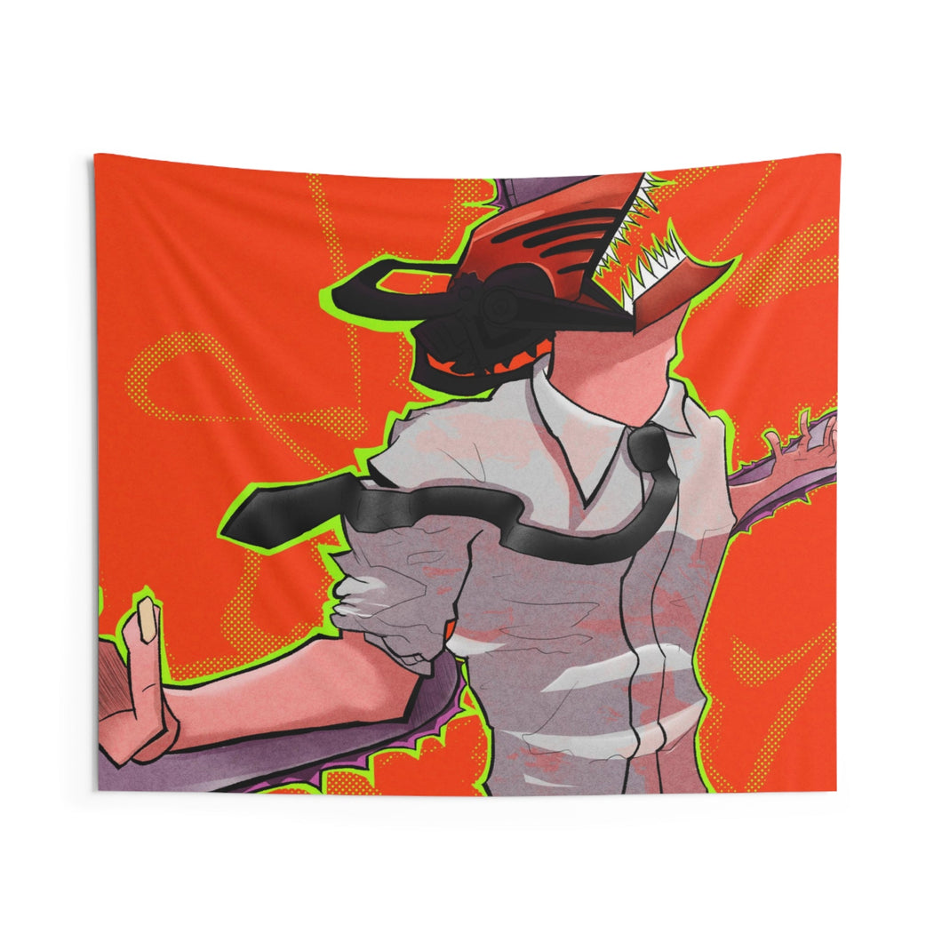 Chainsaw Man Indoor Wall Tapestry