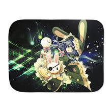 Load image into Gallery viewer, Date A Live Yoshino Sherpa Blanket
