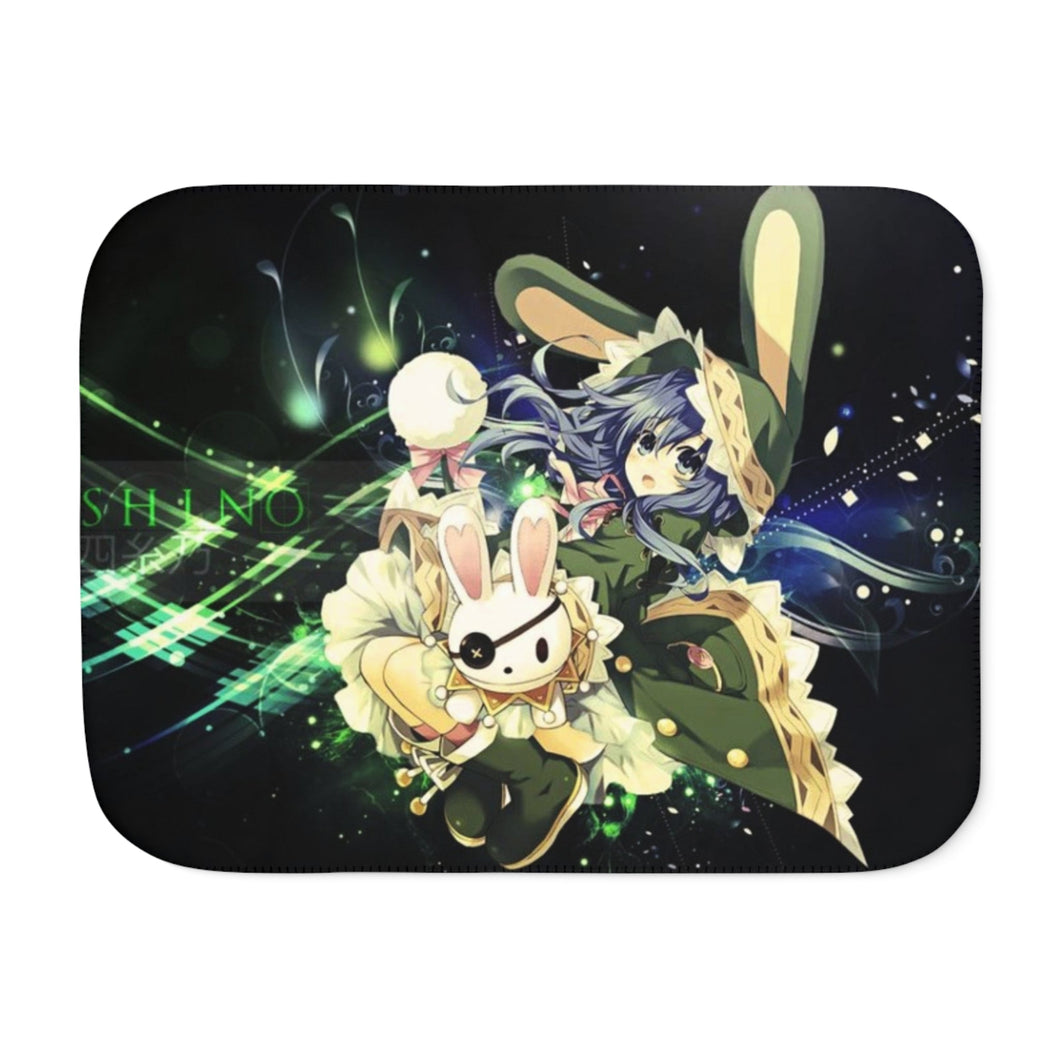 Date A Live Yoshino Sherpa Blanket