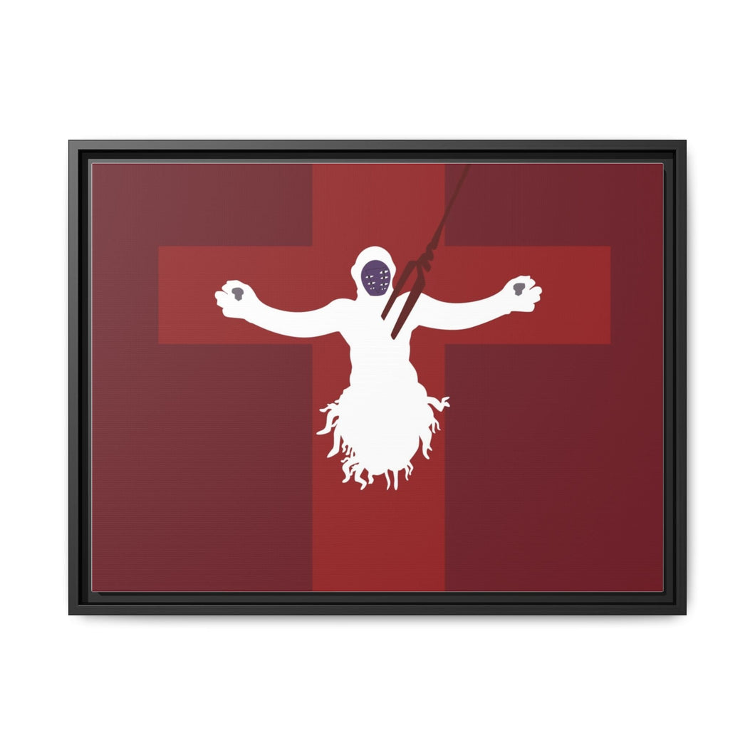 Anime Neon Genesis Evangelion Canvas Framed Art Print