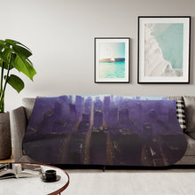 Load image into Gallery viewer, Anime Cowboy Bebopr Sherpa Blanket

