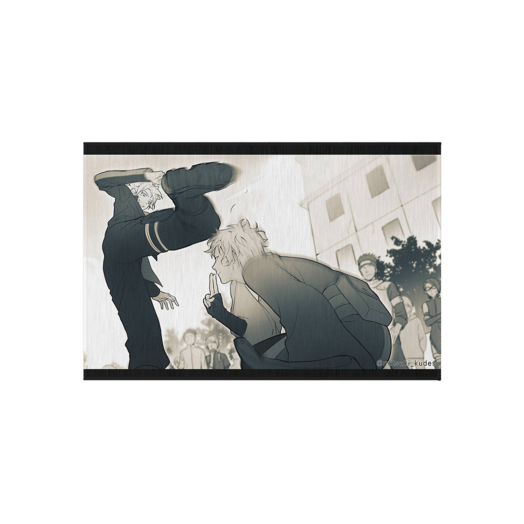 Boruto and Mitsuki Rug