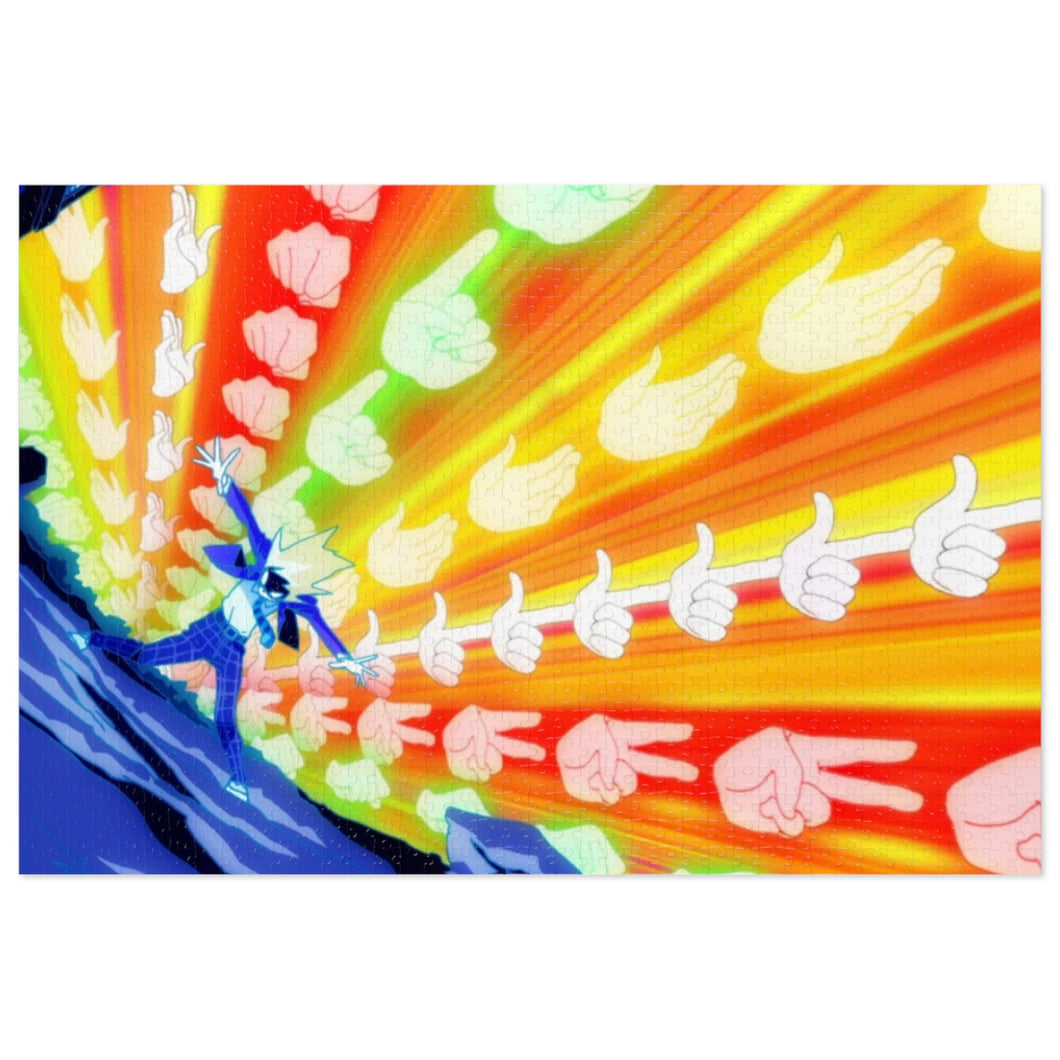 Power of Hand Signs Jigsaw Puzzle