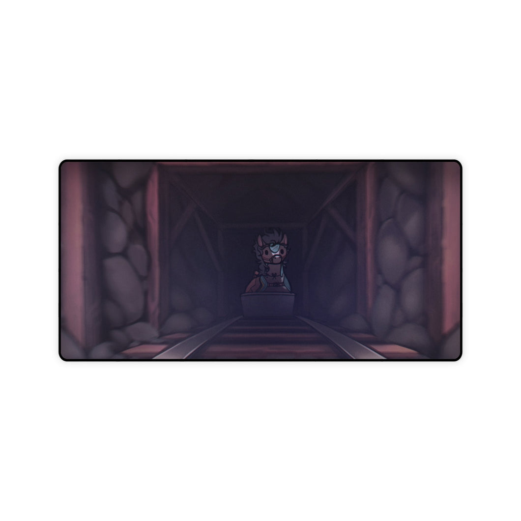 Oh... it's getting pretty dark down here. Mouse Pad (Desk Mat)