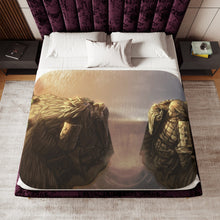 Load image into Gallery viewer, Valley of the End Sherpa Blanket
